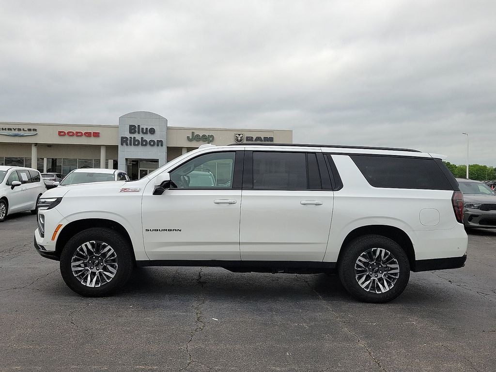 2025 Chevrolet Suburban — rear three-quarter view